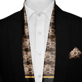 CHRONOS MEN SCARF AND POCKET SQUARE SET – PREMIUM COLLECTION
